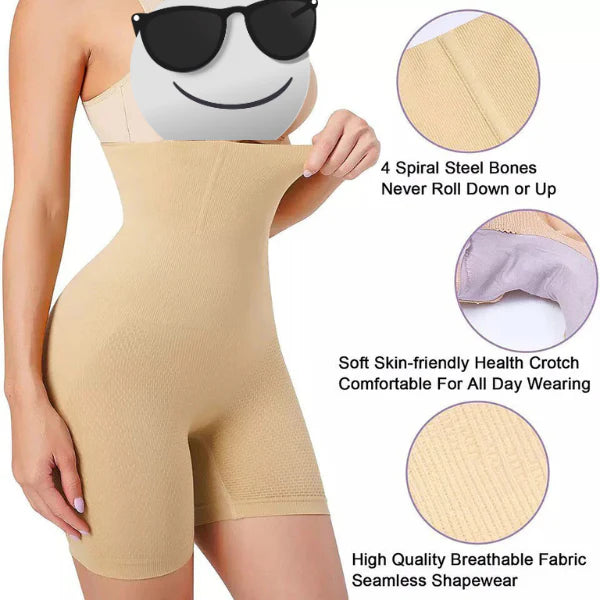 Seamless High-Waisted Shaper